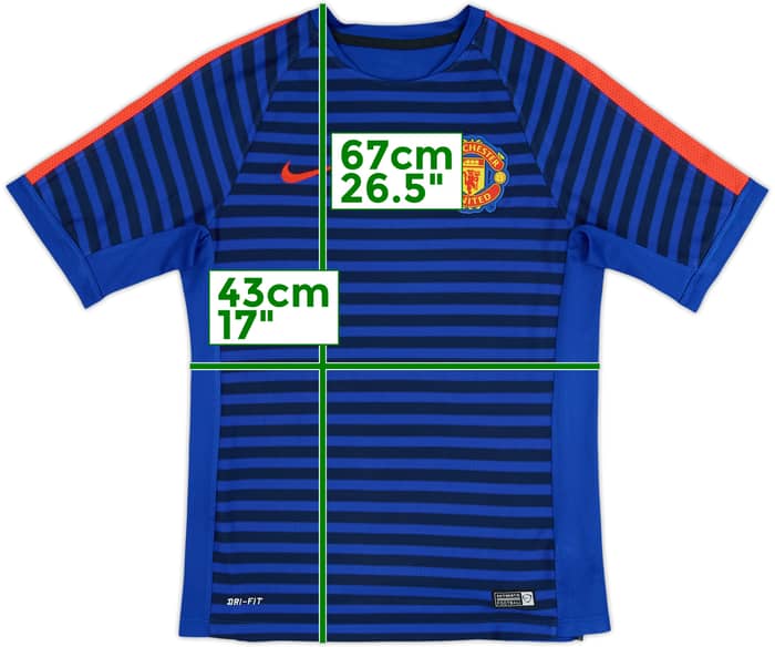 2014-15 Manchester United Nike Training Shirt - 7/10 - (M)