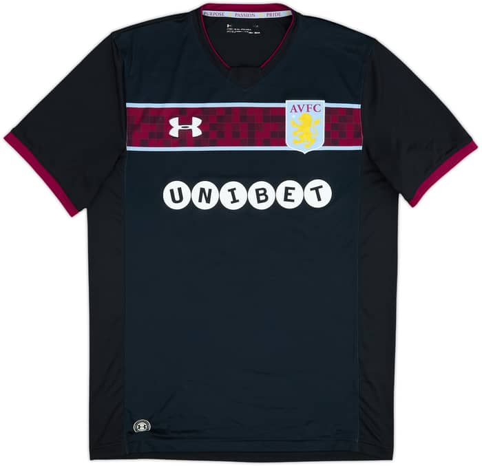2017-18 Aston Villa Away Shirt - 8/10 - (L)