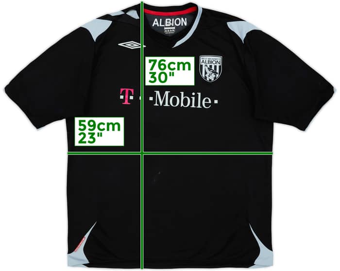 2007-08 West Brom Third Shirt - 7/10 - (XL)