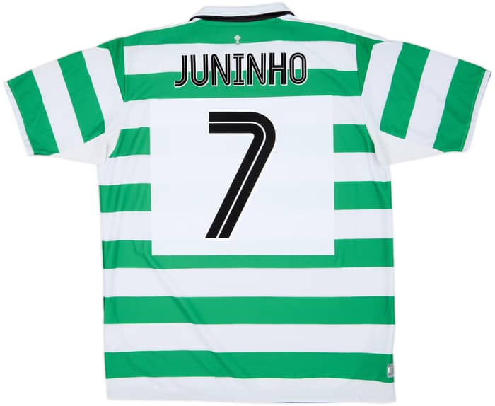 2004-05 Celtic Home Shirt Juninho #7 - 6/10 - (XL)