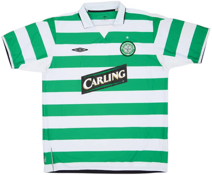 2004-05 Celtic Home Shirt Juninho #7 - 6/10 - (XL)