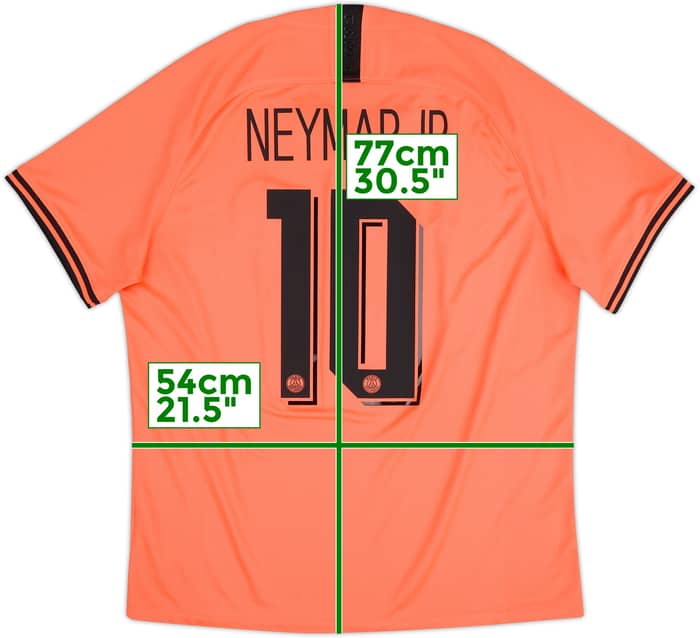 2019-20 Paris Saint-Germain Away Shirt Neymar Jr #10 - 9/10 - (XL)