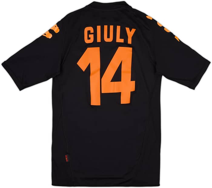 2007-08 Roma Third Shirt Giuly #14 - 5/10 - (L)