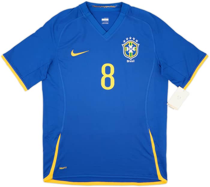 2008-10 Brazil Away Shirt Kaka #8 (M)