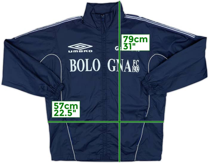 2000-01 Bologna Umbro Hooded Rain Jacket - 7/10 - (M)