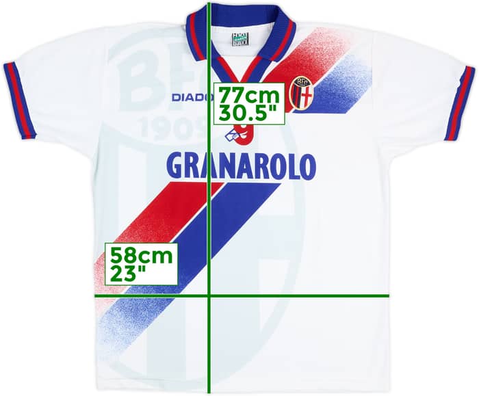 1997-98 Bologna Away Shirt #10 - 6/10 - (XL)