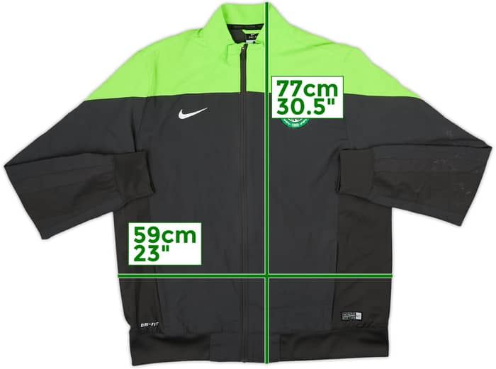 2014-15 Celtic Nike Track Jacket - 5/10 - (L)