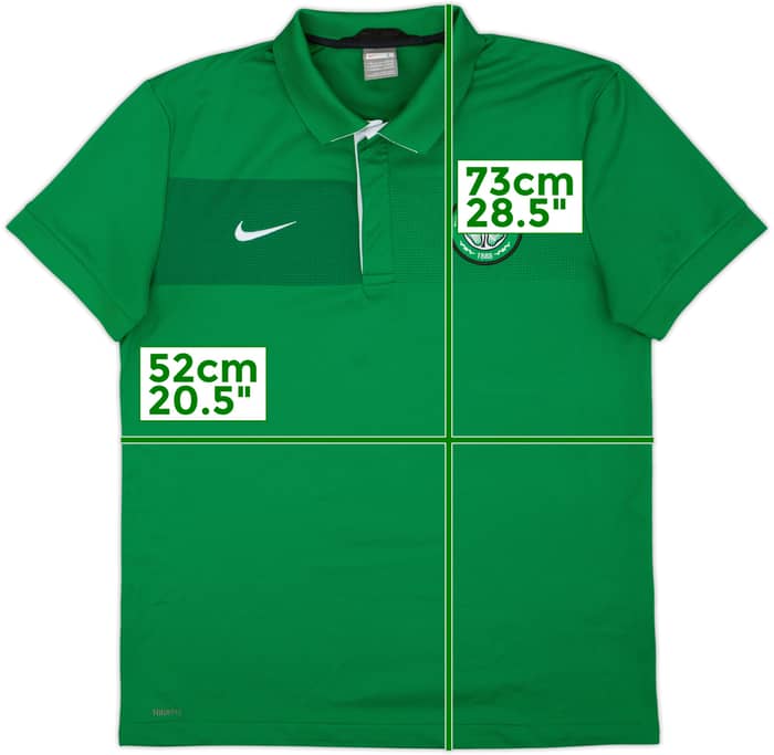 2009-10 Celtic Nike Polo Shirt - 9/10 - (L)