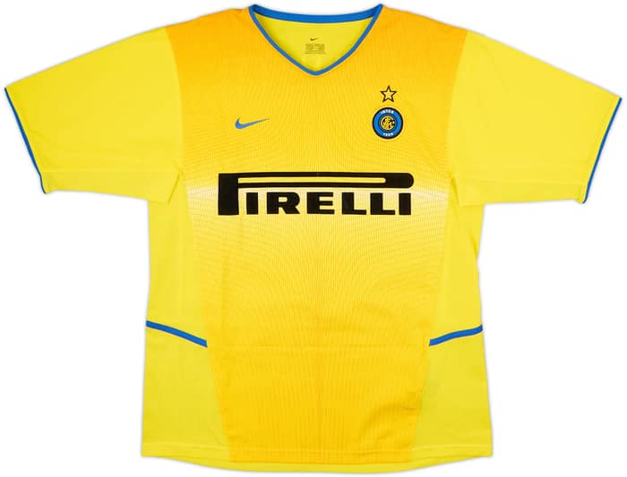 2002-03 Inter Milan Third Shirt J.Zanetti #4 - 10/10 - (M)