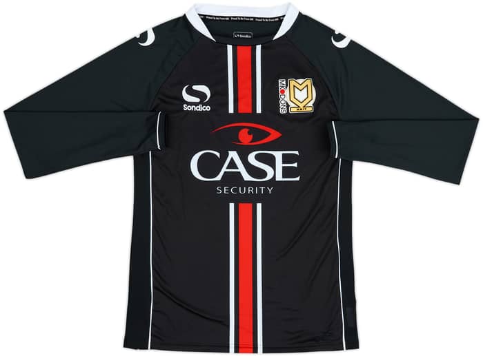 2013-14 MK Dons Third L/S Shirt - 7/10 - (S)