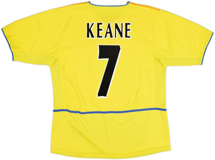 2002-03 Leeds United Away Shirt Keane #7 - 8/10 - (L)