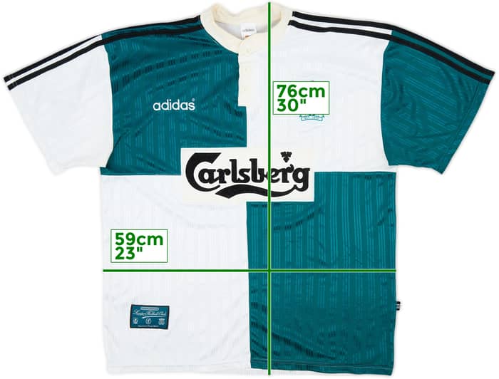 1995-96 Liverpool Away Shirt - 8/10 - (XL)