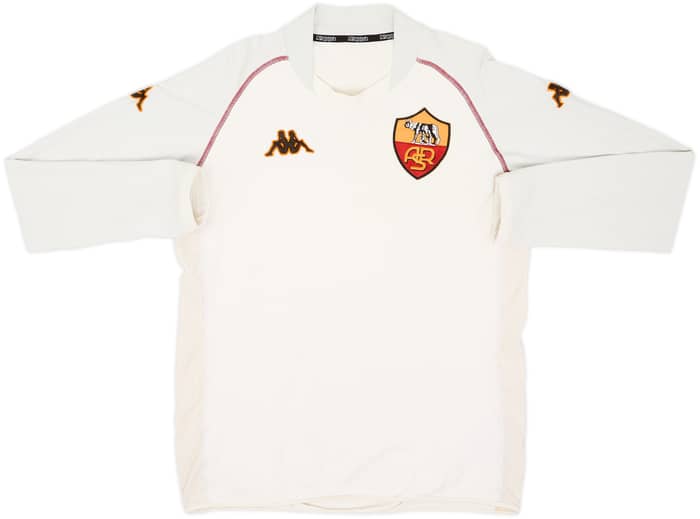 2002-03 Roma Away L/S Shirt - 5/10 - (L)