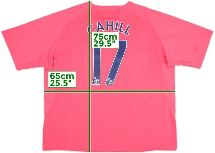 2010-11 Everton Away Shirt Cahill #17 - 6/10 - (XXL)