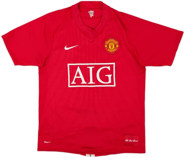 2007-09 Manchester United Home Shirt Ronaldo #7 - 5/10 - (S)
