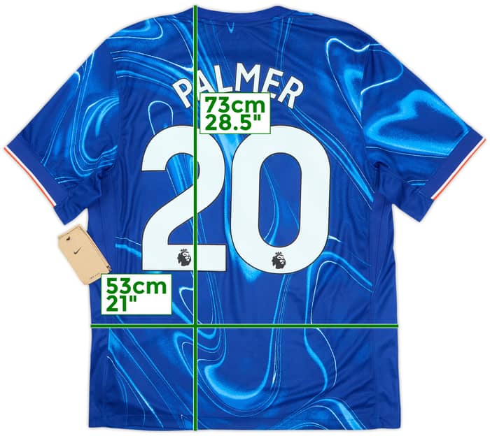 2024-25 Chelsea Home Shirt Palmer #20 (L)