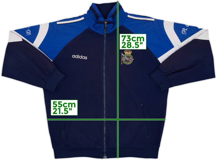 1997-98 Deportivo de La Coruna adidas Track Jacket - 5/10 - (L)