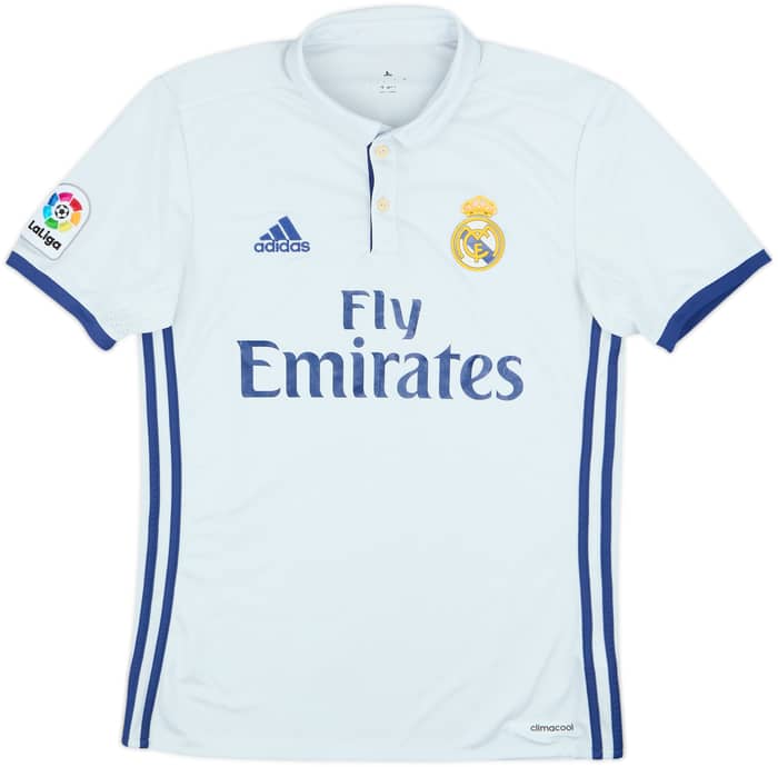 2016-17 Real Madrid Home Shirt - 4/10 - (S)