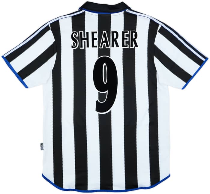 1999-00 Newcastle Home Shirt Shearer #9 - 8/10 - (XL)