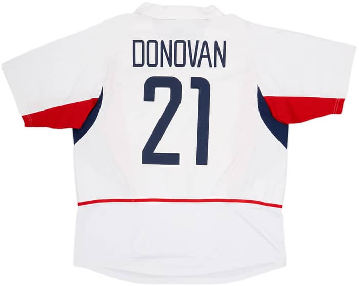 2002-03 USA Home Shirt Donovan #21 - 6/10 - (XL)