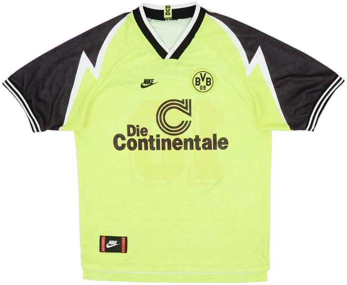 1995-96 Borussia Dortmund Home Shirt #10 - 8/10 - (XL.Boys)
