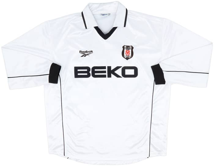 2000-01 Besiktas Home L/S Shirt - 7/10 - (XXL)