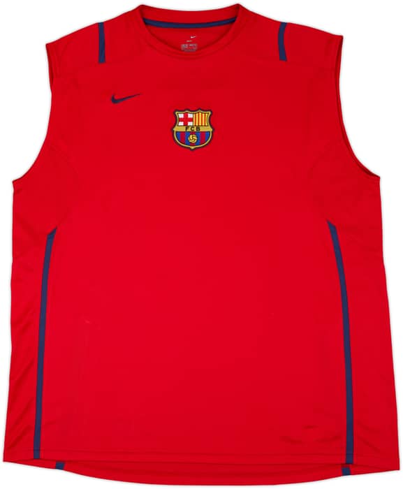 2006-07 Barcelona Nike Training Vest - 9/10 - (XXL)