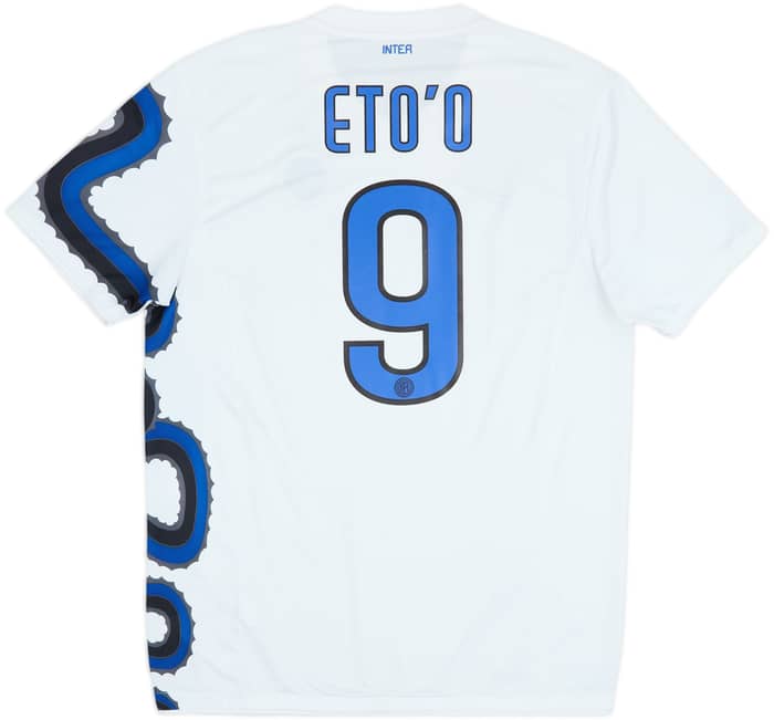 2010-11 Inter Milan Away Shirt Eto'o #9 - 6/10 - (L)