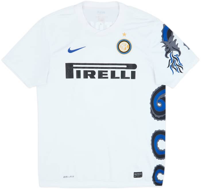 2010-11 Inter Milan Away Shirt Eto'o #9 - 6/10 - (L)