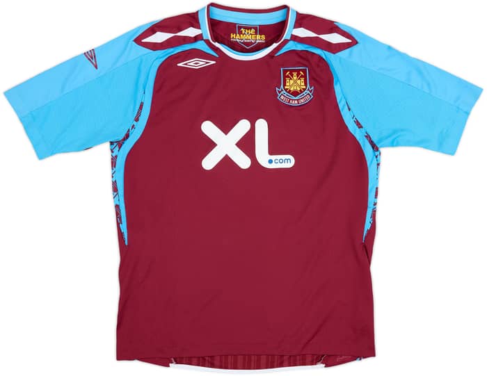 2007-08 West Ham Home Shirt Noble #16 - 7/10 - (L)