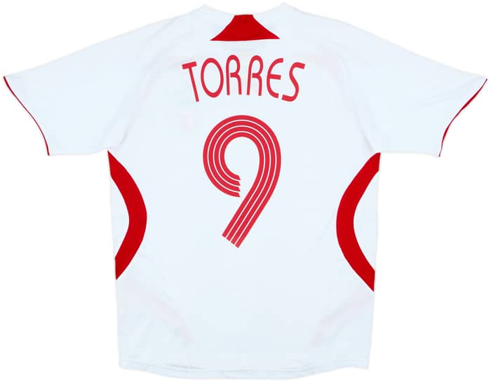 2007-08 Liverpool Away Shirt Torres #9 - 6/10 - (L.Boys)