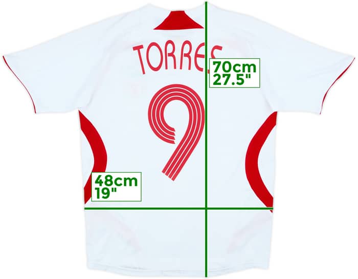 2007-08 Liverpool Away Shirt Torres #9 - 6/10 - (L.Boys)