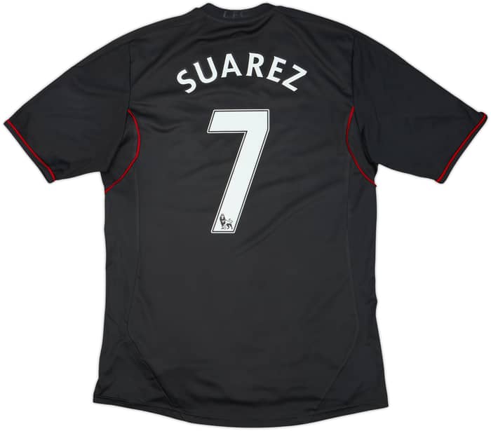 2011-12 Liverpool Away Shirt Suarez #7 - 5/10 - (M)