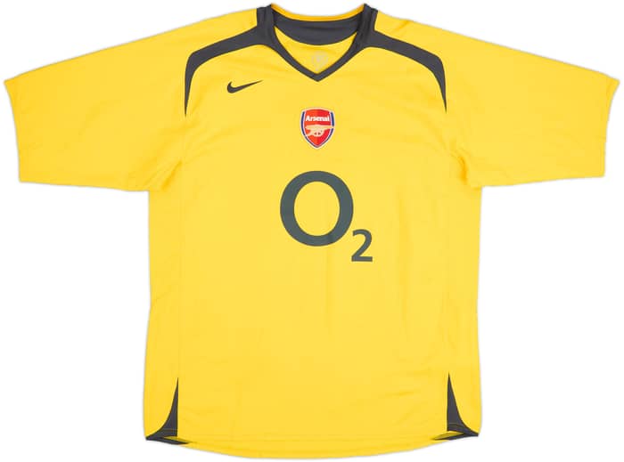 2005-06 Arsenal Away Shirt Henry #14 - 9/10 - (XL)