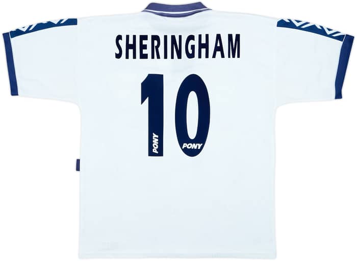 1995-97 Tottenham Camiseta Local Sheringham #10 - 9/10 - (L)