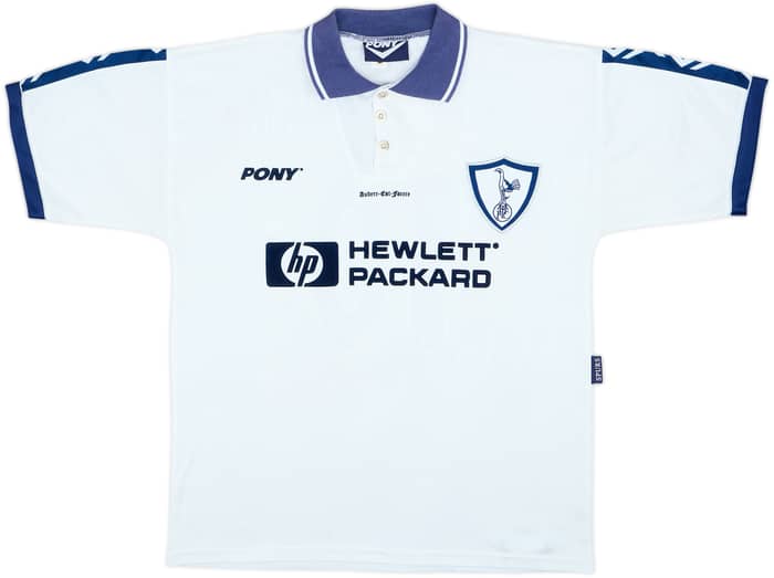 1995-97 Tottenham Camiseta Local Sheringham #10 - 9/10 - (L)