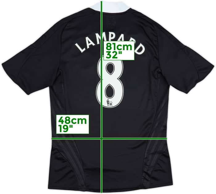 2008-09 Chelsea Away Shirt Lampard #8 - 7/10 - (M)