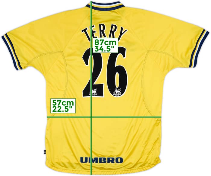 1998-00 Chelsea Third Shirt Terry #26 - 8/10 - (XL)