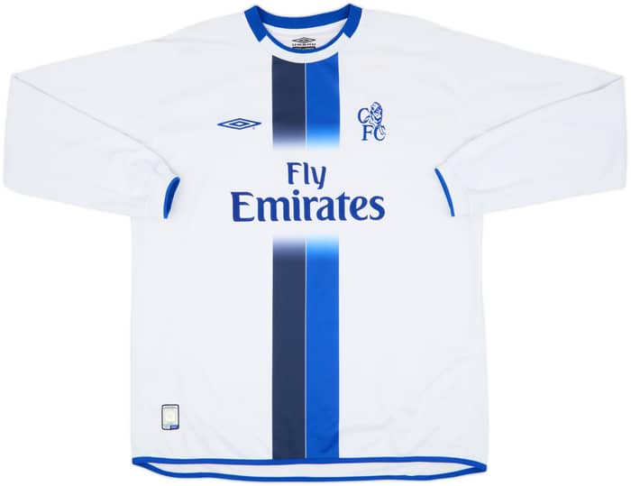2003-05 Chelsea Away L/S Shirt Drogba #15 - 6/10 - (XL)