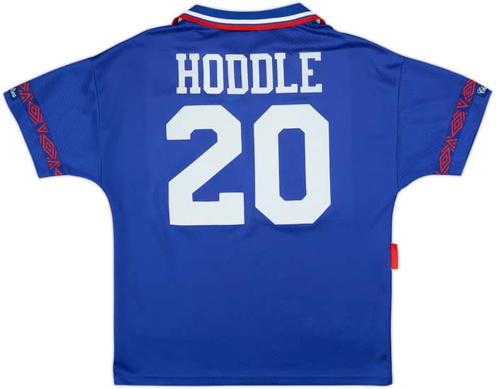 1993-94 Chelsea Home Shirt Hoddle #20 - 8/10 - (M)