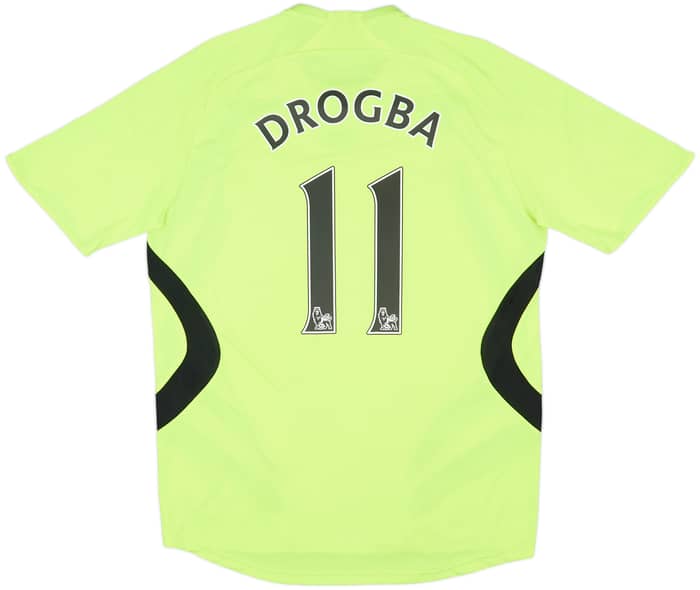 2007-08 Chelsea Away Shirt Drogba #11 - 8/10 - (M)