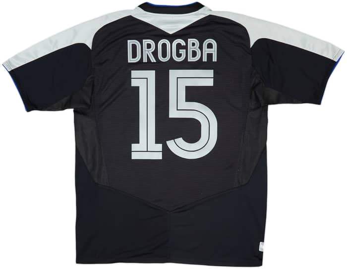 2004-05 Chelsea Away Shirt Drogba #15 - 8/10 - (L)