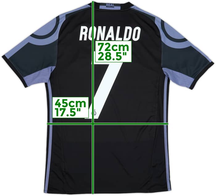 2016-17 Real Madrid Third Shirt Ronaldo #7 - 6/10 - (S)