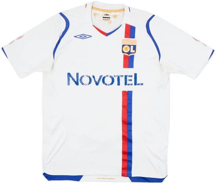 2008-09 Lyon Home Shirt - 4/10 - (M)