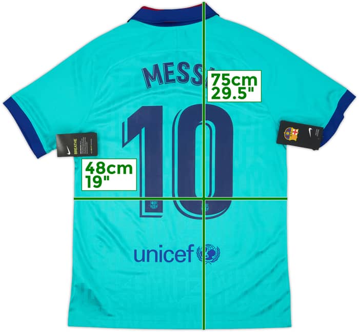 2019-20 Barcelona Third CL Shirt Messi #10 (M)