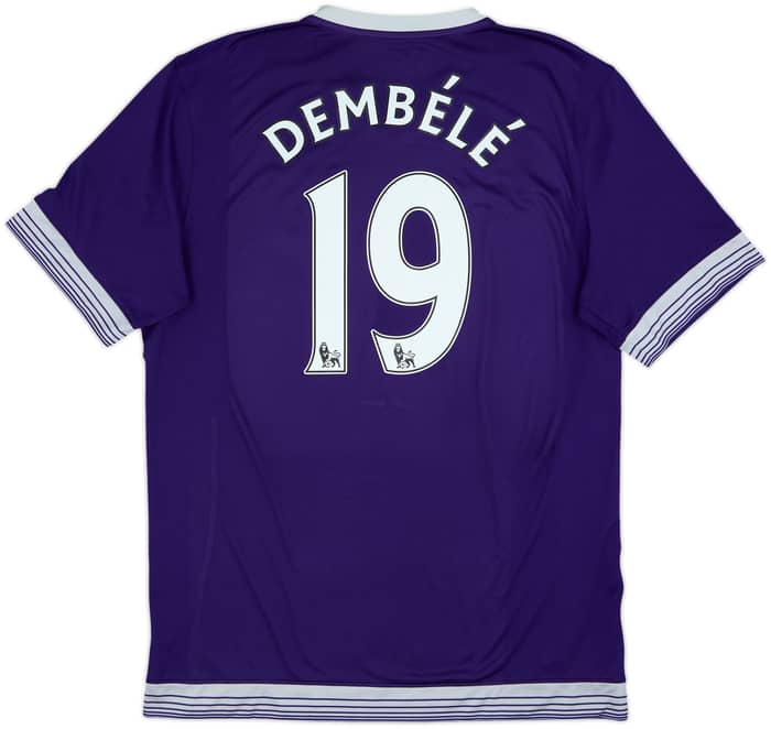 2015-16 Tottenham Third Shirt Dembele #19 - 8/10 - (XL)