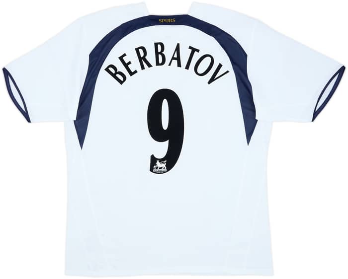 2006-07 Tottenham Home Shirt Berbatov #9 (L)