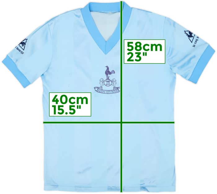 1983-85 Tottenham Away Shirt - 7/10 - (Y)