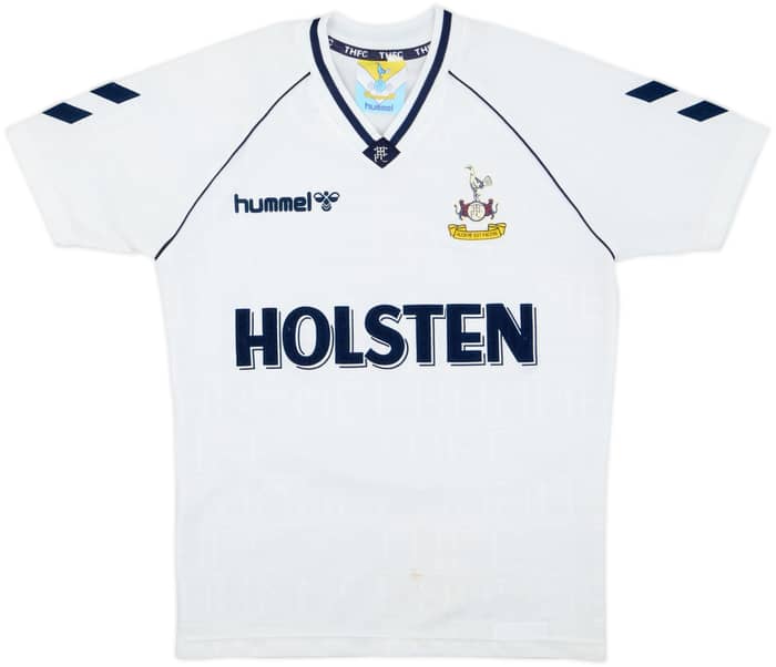1989-91 Tottenham Home Shirt - 8/10 - (Y)