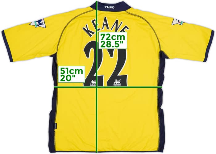 2002-03 Tottenham Third Shirt Keane #22 - 5/10 - (XL)